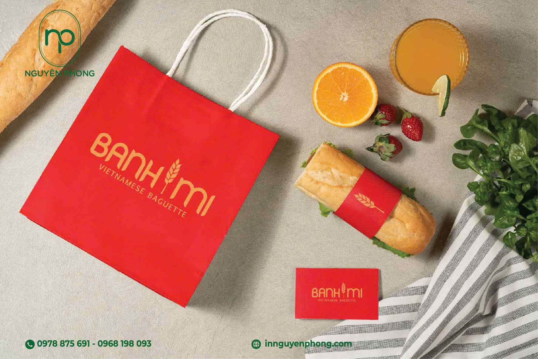 Mẫu in bao bì bánh mì 